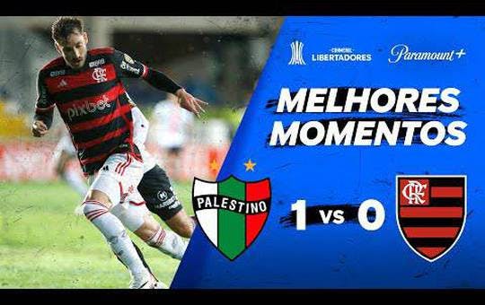 Palestino-CHI 1 x 0 Flamengo - 1 fase libertadores 2024