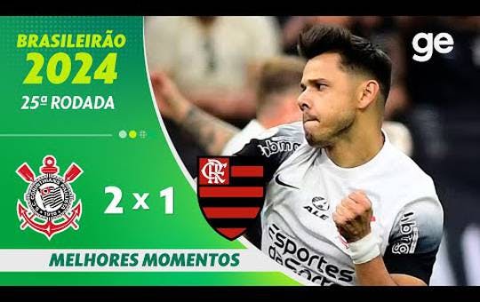 Corinthians 2 x 1 Flamengo - 2 turno brasileirao 2024