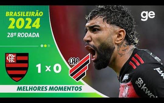 Flamengo 1 x 0 Athletico - PR - 2 turno brasileirao 2024