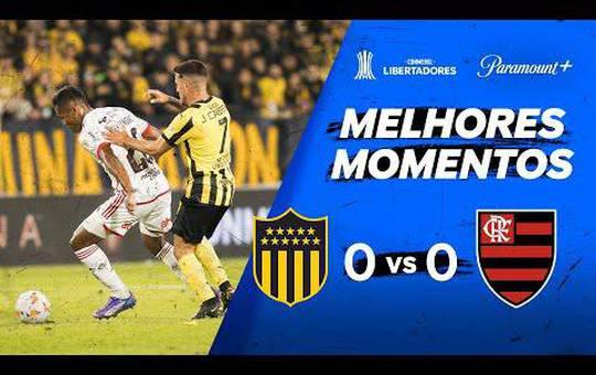 Peñarol 0 x 0 Flamengo - quartas de final libertadores 2024