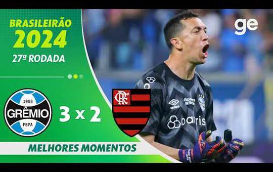 Grêmio 3 x 2 Flamengo - 2 turno brasileirao 2024