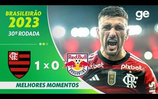 BRAGANTINO 1 X 1 FLAMENGO, MELHORES MOMENTOS, 24ª RODADA BRASILEIRÃO 2021