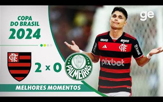 Flamengo 2 x 0 Palmeiras - Copa do Brasil 2024