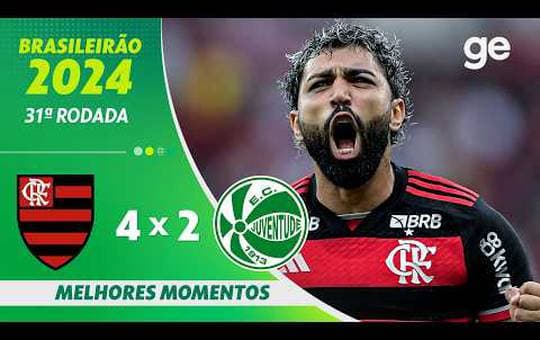 Flamengo 4 x 2 Juventude - 2 turno brasileirao 2024