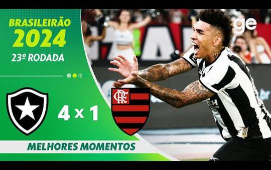 Botafogo 4 x 1 Flamengo - 2 turno brasileirao 2024