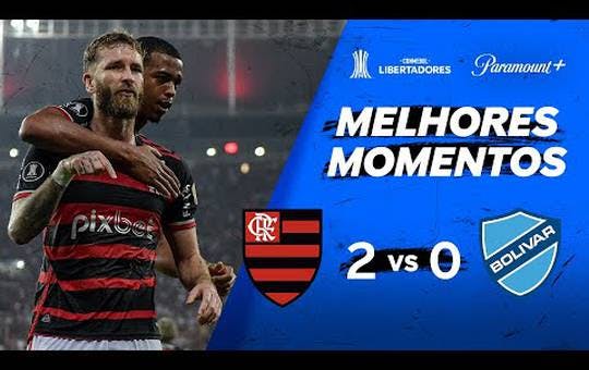 Flamengo 2 x 0 Bolivar - oitavas de final libertadores 2024