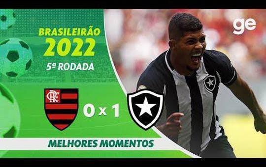 Flamengo 0 x 1 Botafogo - 1 turno brasileirao 2022