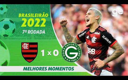 Flamengo 1 x 0 Goiás - 1 turno brasileirao 2022