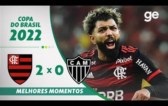 Flamengo 2 x 0 Atlético - MG - Copa do Brasil 2022