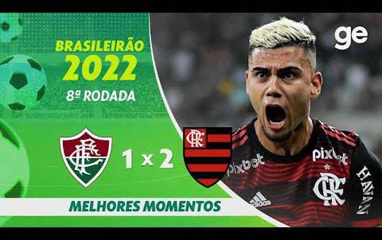 Fluminense 1 x 2 Flamengo - 1 turno brasileirao 2022