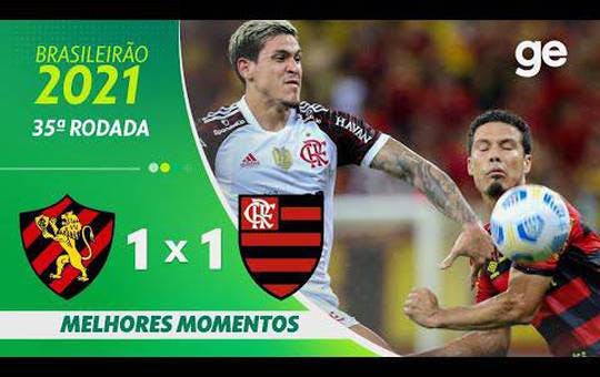 Sport 1 x 1 Flamengo - 2 turno brasileirao 2021