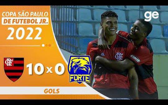 Veja como foi o jogo Flamengo x Forte Rio Bananal - ES
