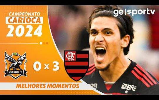 Nova iguaçu 0 x 3 Flamengo - Final Carioca 2024