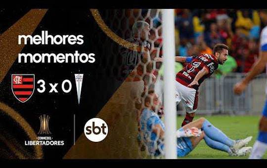 Flamengo 3 x 0 Universidad Católica - CHI - 2 turno libertadores 2022