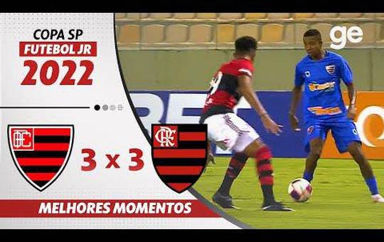 Flamengo 3 x 3 Oeste - Copa São Paulo 2022
