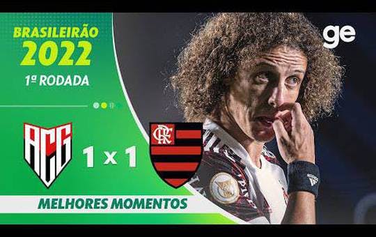 Atletico - GO 1 x 1 Flamengo - 1 turno Brasileirao 2022