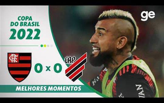 Veja como foi o jogo Flamengo x Athletico PR