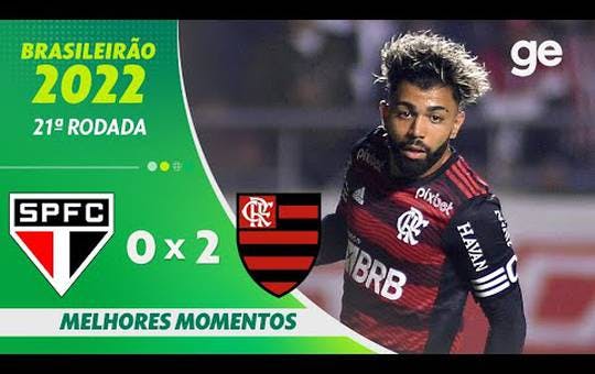 São Paulo 0 x 2 Flamengo - 2 turno brasileirao 2022