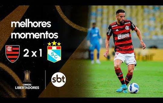 Flamengo 2 x 1 Sporting Cristal - PER - 1 fase libertadores 2022