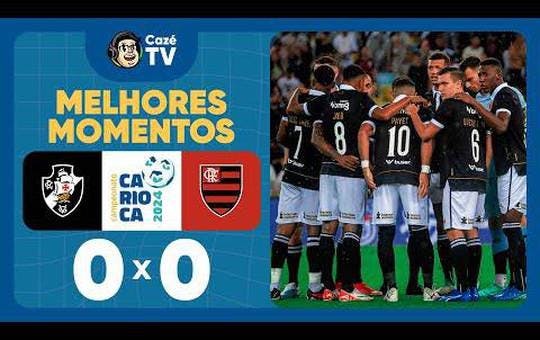 Vasco 0 x 0 Flamengo - Cariocão 2024