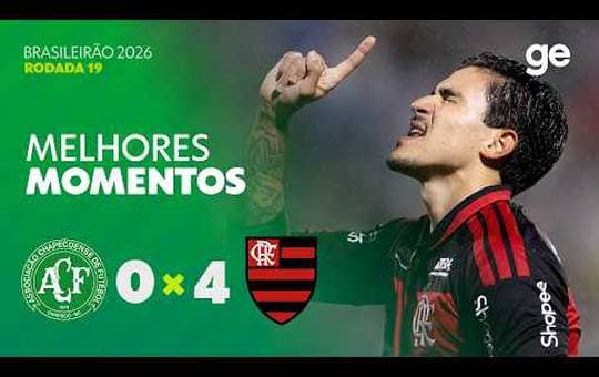 Chapecoense 0 x 4 Flamengo - 1 turno brasileirao 2026
