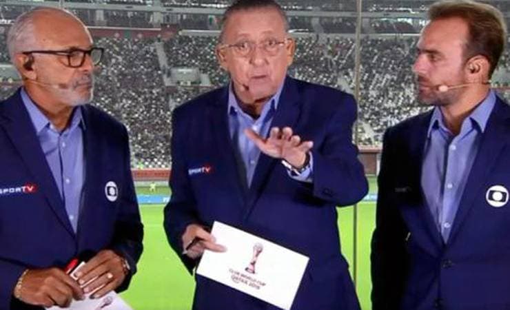 Galvão elogia atuação do Flamengo contra o Liverpool: 'Jogou de igual para igual'