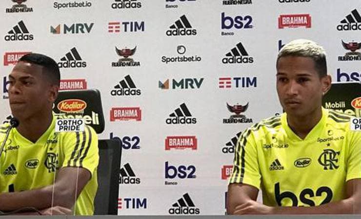 Dupla fala de chances com Mauricinho: ‘Quem está no Flamengo tem que estar preparado’