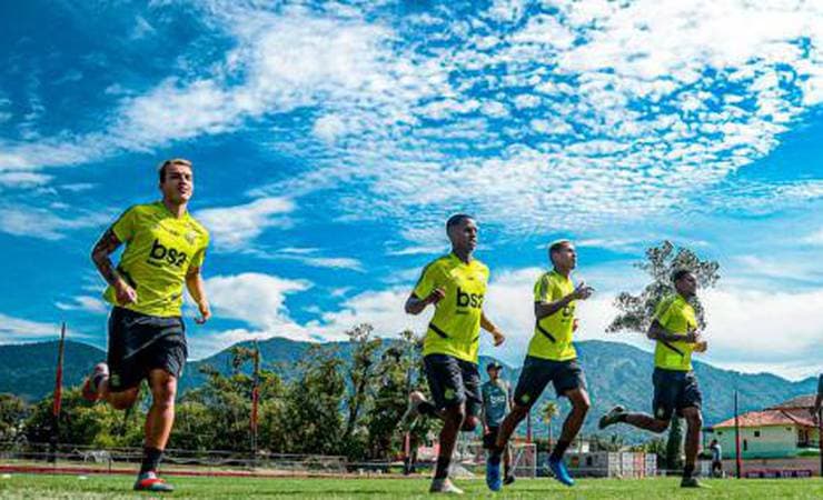 Refletores, área para goleiros e campo sintético: as mudanças no Ninho para 2020