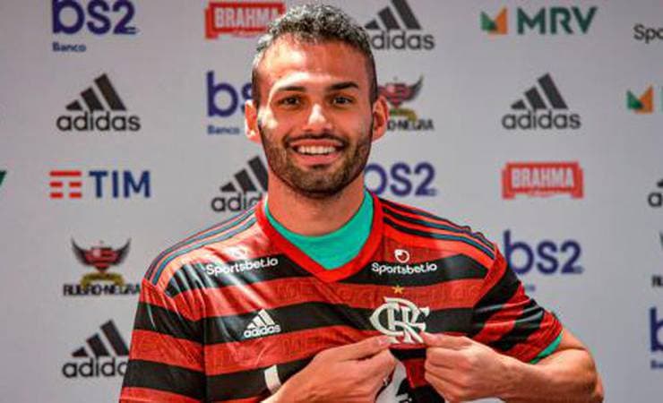Thiago Maia posta vídeo vibrando com gol do Flamengo na final da Libertadores; assista