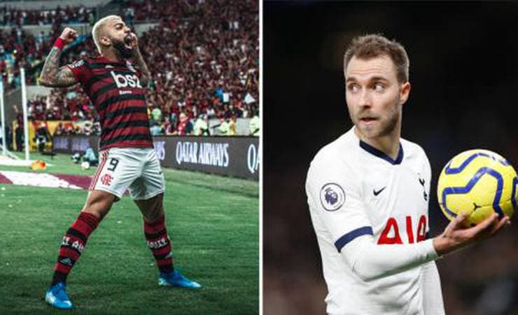 Jornal italiano diz que Inter quer mais dinheiro por Gabigol para conseguir a contratação de Eriksen