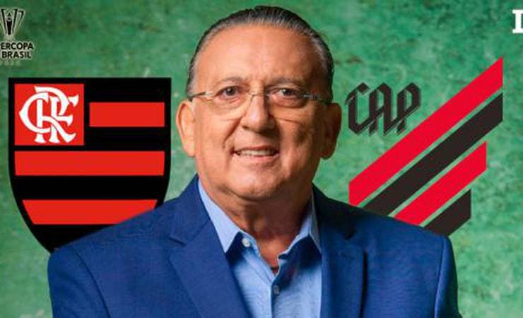 Supercopa 2020: Galvão Bueno narrará decisão entre Flamengo e Athletico, na Globo