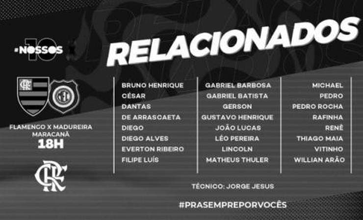Pedro Rocha e Léo Pereira podem estrear pelo Flamengo neste sábado