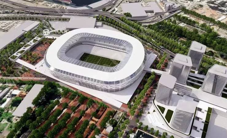 Bap reafirma estádio próprio do Flamengo no Gasômetro, com cautela
