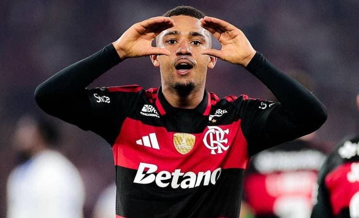 Samuel Lino responde provocações e marca gol da classificação do Flamengo na Libertadores