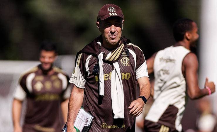 Flamengo define após treino lista para enfrentar a Chapecoense na Arena Condá