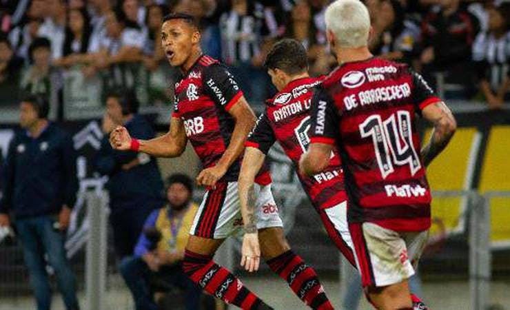 RMP: Gol de Lázaro deu vida e esperança ao Flamengo na Copa do Brasil