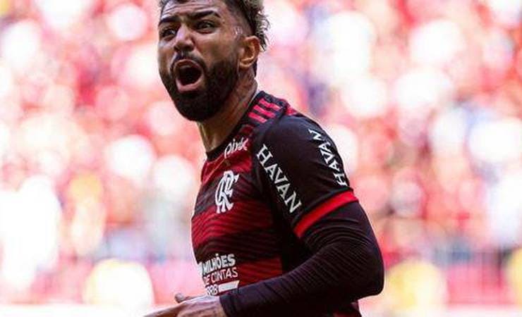 Nem árbitro, nem VAR viram toque em Gabigol em pênalti pedido pelo Flamengo