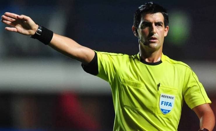Árbitro criticado na Copa América apita Flamengo x Del Valle, pela Recopa Sul-Americana