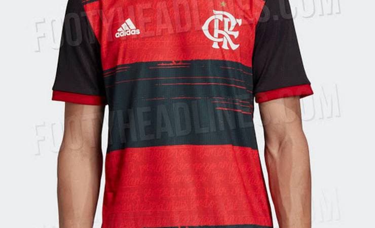 Vazam imagens das novas camisas 1 e 2 do Flamengo; veja fotos
