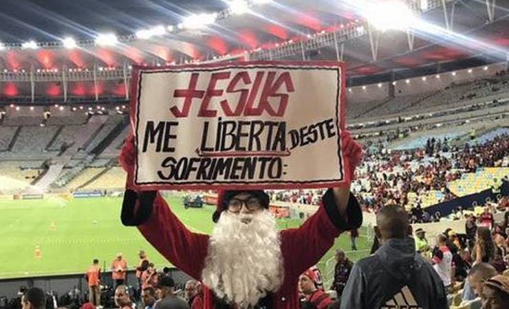 Pré-jogo do Flamengo tem pedido por Jorge Jesus e protesto contra Paulo Sousa e diretoria