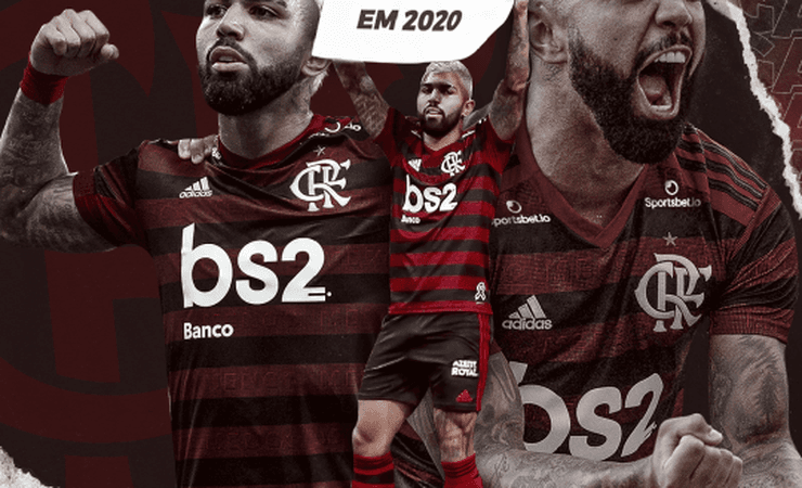 O artilheiro ficou! Gabigol é do Mengão!