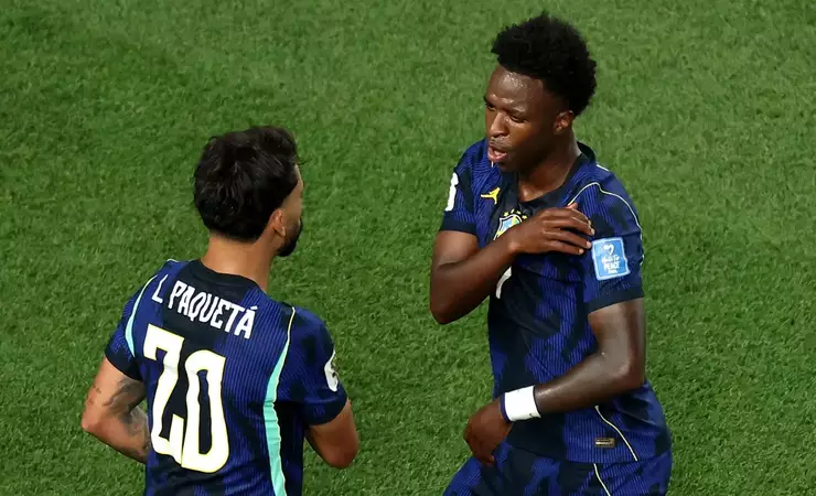 Brasil vence o Haiti por 3 a 0 e conquista a primeira vitória na Copa
