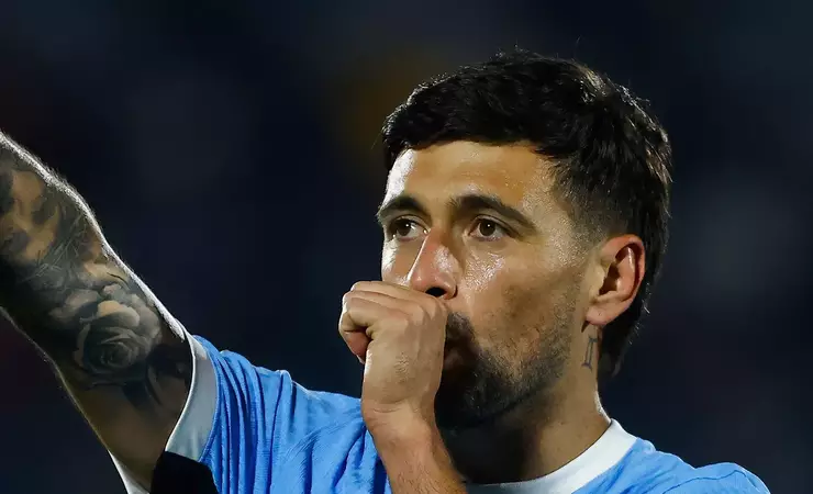 Arrascaeta não joga Uruguai x Espanha por lesão na panturrilha