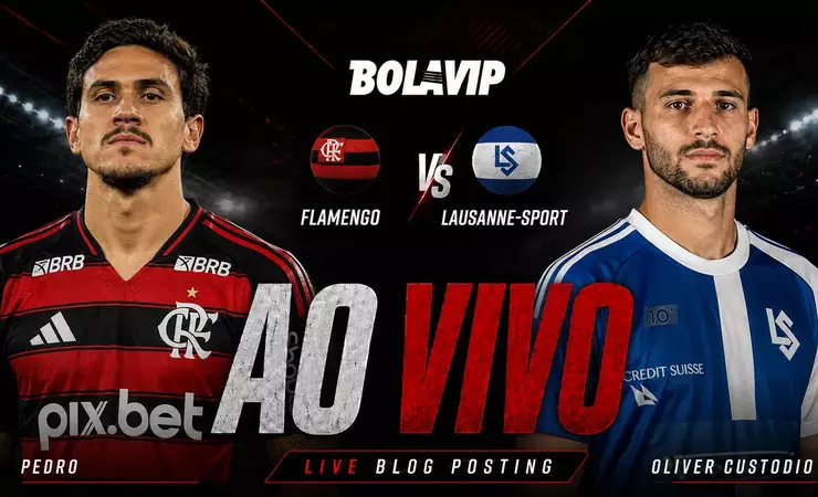 Flamengo enfrenta o Lausanne-Sport em amistoso com substituições ilimitadas