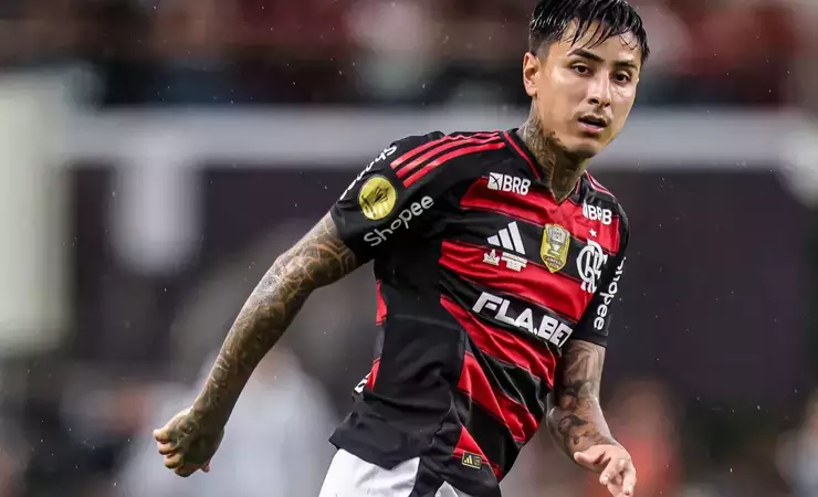 Erick Pulgar chega a três gols pelo Flamengo em 2026 e supera melhor fase