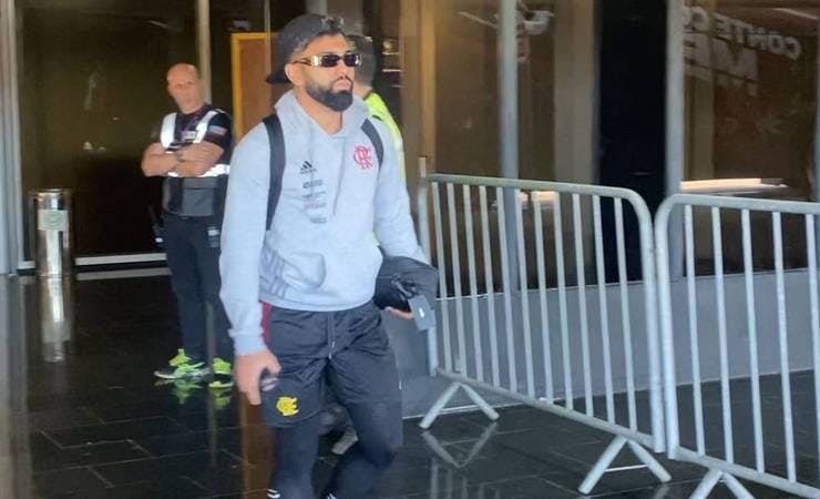 Após derrota para o Atlético-MG, Flamengo retorna ao Rio em clima de tranquilidade