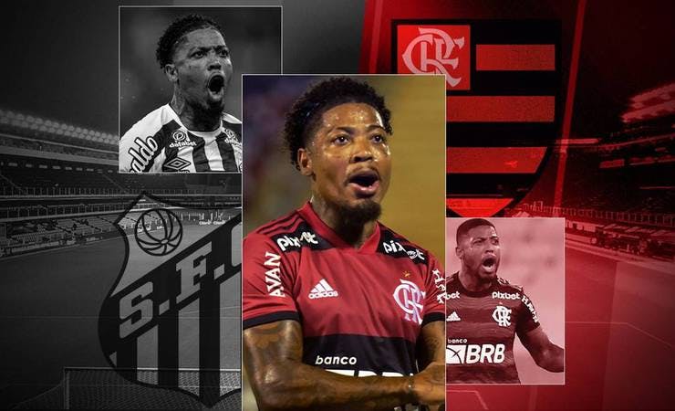 Marinho reencontra o Santos ainda em busca de sucesso no Flamengo