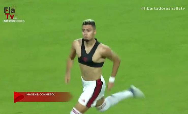 Com golaço de Andreas Pereira, Flamengo vence o Tolima na Libertadores
