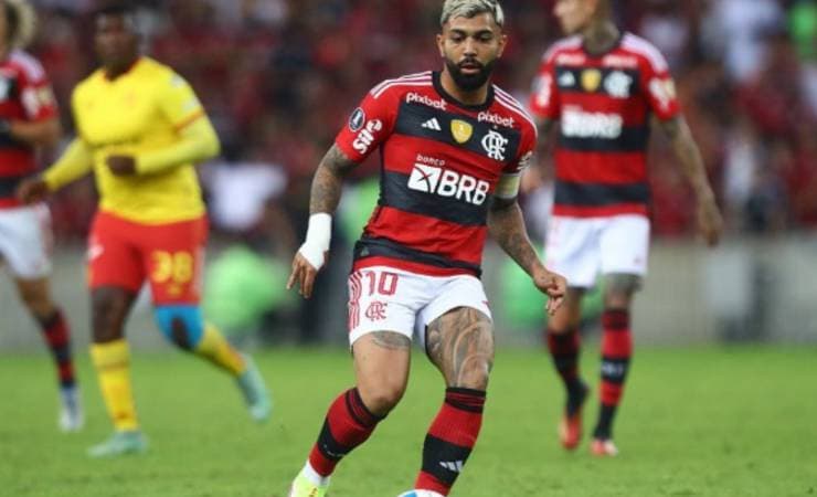 Gabigol é multado por discussão com Marcos Braz, vice-presidente do Flamengo