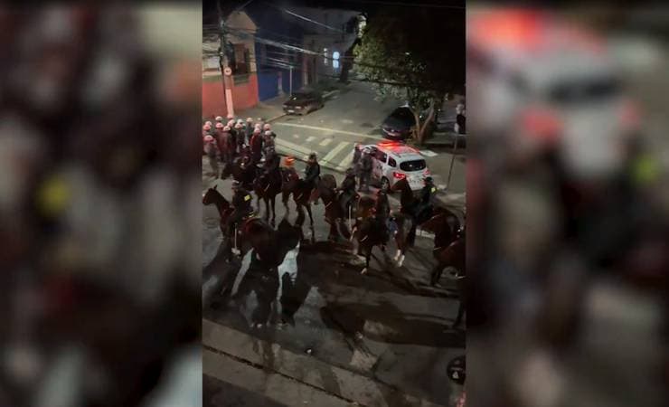 Polícia Militar confirma jovem em estado grave após confusão entre torcedores de Palmeiras e Flamengo